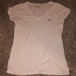 Hollister white t-shirt